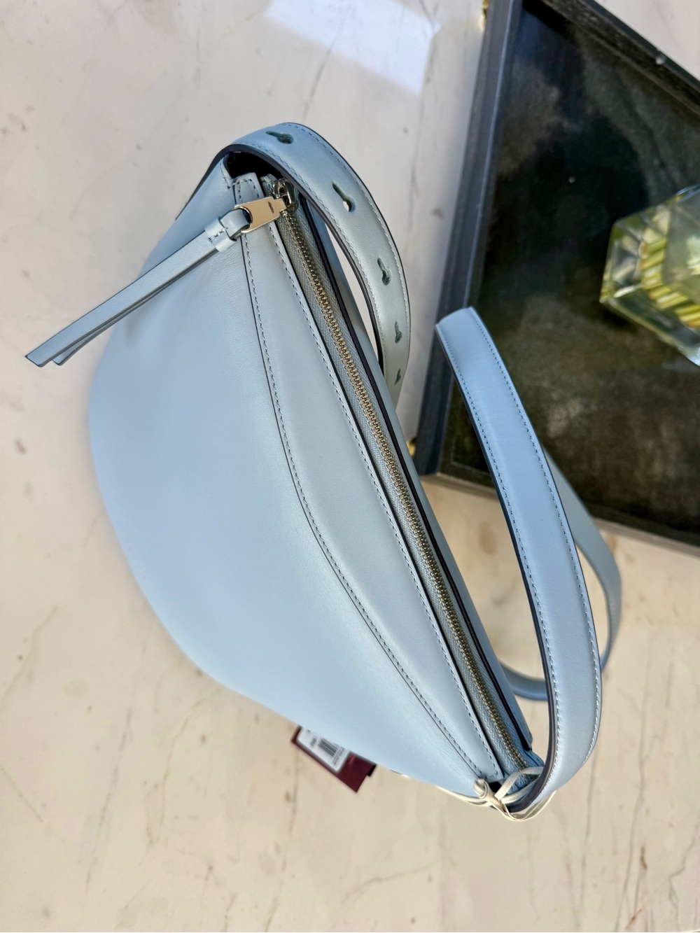 New Radley The Kensal Leather Small Ziptop Crossbody Bag - Picture 7 of 16